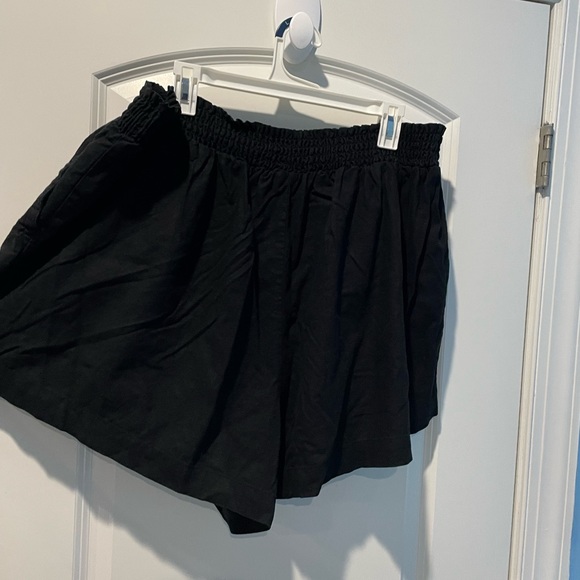 Ava & Viv Size 4X Black Linen Blend Shorts With Pockets!! - Picture 8 of 9